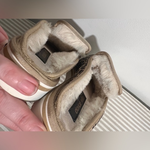 DOLCE VITA Haiden Womens Leopard Suede Slippers - Picture 8 of 14